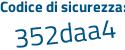 Il Codice di sicurezza è 57ZZ5 segue cd il tutto attaccato senza spazi