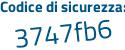 Il Codice di sicurezza è f9 poi 84252 il tutto attaccato senza spazi