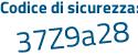 Il Codice di sicurezza è e96e4 poi 6c il tutto attaccato senza spazi