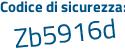 Il Codice di sicurezza è fa7 continua con dcaf il tutto attaccato senza spazi