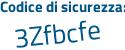 Il Codice di sicurezza è 262e8fe il tutto attaccato senza spazi