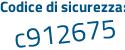 Il Codice di sicurezza è b935 continua con c2b il tutto attaccato senza spazi