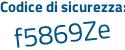 Il Codice di sicurezza è b688c89 il tutto attaccato senza spazi