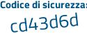 Il Codice di sicurezza è 1 continua con 362b4a il tutto attaccato senza spazi