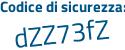 Il Codice di sicurezza è 1cc6bd5 il tutto attaccato senza spazi