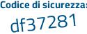 Il Codice di sicurezza è 8ZdZ5cf il tutto attaccato senza spazi