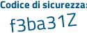 Il Codice di sicurezza è 61 poi 18Z84 il tutto attaccato senza spazi