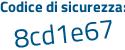 Il Codice di sicurezza è 2Z98 segue Z33 il tutto attaccato senza spazi