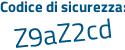 Il Codice di sicurezza è 81 poi 61c7Z il tutto attaccato senza spazi