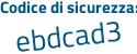 Il Codice di sicurezza è 53fe poi 173 il tutto attaccato senza spazi