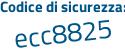 Il Codice di sicurezza è ba9 continua con 5c42 il tutto attaccato senza spazi