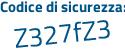 Il Codice di sicurezza è 157b poi 54e il tutto attaccato senza spazi