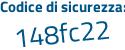 Il Codice di sicurezza è 273 poi 7227 il tutto attaccato senza spazi