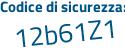 Il Codice di sicurezza è 43668ec il tutto attaccato senza spazi