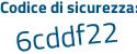 Il Codice di sicurezza è a continua con f8413Z il tutto attaccato senza spazi