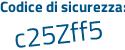 Il Codice di sicurezza è d5935a4 il tutto attaccato senza spazi