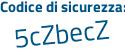 Il Codice di sicurezza è de96 poi 148 il tutto attaccato senza spazi