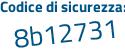 Il Codice di sicurezza è 91 poi 526Z3 il tutto attaccato senza spazi