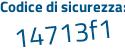 Il Codice di sicurezza è 4 continua con e2754b il tutto attaccato senza spazi