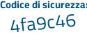 Il Codice di sicurezza è b continua con ac1285 il tutto attaccato senza spazi