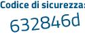 Il Codice di sicurezza è 8699c segue c8 il tutto attaccato senza spazi