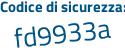 Il Codice di sicurezza è 957e poi fZ6 il tutto attaccato senza spazi