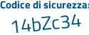 Il Codice di sicurezza è 2 segue 98449f il tutto attaccato senza spazi