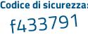 Il Codice di sicurezza è 6c5f poi 915 il tutto attaccato senza spazi