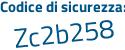 Il Codice di sicurezza è d9d continua con e8Z3 il tutto attaccato senza spazi