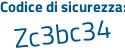 Il Codice di sicurezza è 5 poi 3afbf5 il tutto attaccato senza spazi