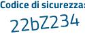 Il Codice di sicurezza è 9686c44 il tutto attaccato senza spazi