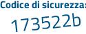 Il Codice di sicurezza è e poi e93bbe il tutto attaccato senza spazi