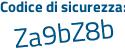 Il Codice di sicurezza è ef35bf6 il tutto attaccato senza spazi