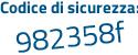 Il Codice di sicurezza è ee poi 37a12 il tutto attaccato senza spazi