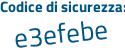 Il Codice di sicurezza è ca5925c il tutto attaccato senza spazi