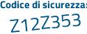 Il Codice di sicurezza è 59a4 continua con fde il tutto attaccato senza spazi