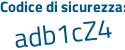 Il Codice di sicurezza è 36b5 poi d38 il tutto attaccato senza spazi