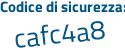 Il Codice di sicurezza è Zc9 poi ee67 il tutto attaccato senza spazi