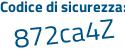 Il Codice di sicurezza è 6Z poi ff3d3 il tutto attaccato senza spazi