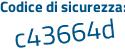 Il Codice di sicurezza è f9c continua con a59f il tutto attaccato senza spazi