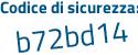 Il Codice di sicurezza è d segue fd1edf il tutto attaccato senza spazi