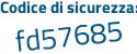 Il Codice di sicurezza è f9 poi 94683 il tutto attaccato senza spazi