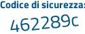 Il Codice di sicurezza è fe9edd1 il tutto attaccato senza spazi