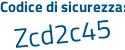 Il Codice di sicurezza è f54 continua con c5eb il tutto attaccato senza spazi