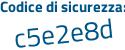 Il Codice di sicurezza è 13 continua con d8bZa il tutto attaccato senza spazi