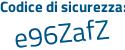 Il Codice di sicurezza è afcba continua con 55 il tutto attaccato senza spazi