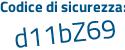 Il Codice di sicurezza è 9 poi 2284af il tutto attaccato senza spazi