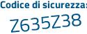 Il Codice di sicurezza è ec46 poi 2f4 il tutto attaccato senza spazi