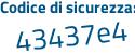 Il Codice di sicurezza è 39d5 poi cef il tutto attaccato senza spazi