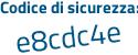 Il Codice di sicurezza è 4d3 poi d2c9 il tutto attaccato senza spazi